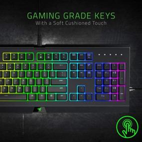 img 3 attached to Enhance Your Gaming Experience: Razer Cynosa Chroma Gaming Keyboard with Backlit RGB Keys, Spill-Resistant Design, Programmable Macros, and Quieter Cushioned Keys