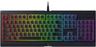 enhance your gaming experience: razer cynosa chroma gaming keyboard with backlit rgb keys, spill-resistant design, programmable macros, and quieter cushioned keys логотип