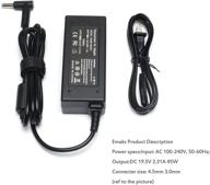 high-quality 45w ac adapter/laptop charger/power supply for hp 17-ak, 17-ar, 17-bs, 17-by, 17-ca, 17-cn series - compatible with 17-ak013dx, 17-by1053dx, 17-by0021dx, by0088cl, by1061st, by0053cl, 17-bs062st, 17-ca0020nr, 17-ar050wm, 17-cn0021nr logo