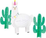 llama party centerpiece 1 ct logo