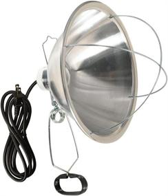 img 4 attached to 🌲 Woods Clamp Lamp with 10 Inch Reflector and Bulb Guard - 300W Bulb, 6ft Cord