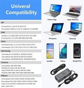 img 2 attached to Chromebook Charger Laptop Power Supply