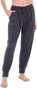 img 1 attached to 👖 Annenmy Women's High Waist Yoga Sweatpants - Comfy Lounge Pants with Pockets, Perfect for Workouts and Casual Wear