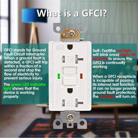 img 2 attached to 🌧️ Resistant Weather and Tamper-Proof Receptacle