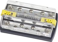 🔵 blue sea systems dualbus plus 150a busbar - 1/4 inch, blue logo