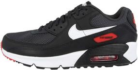 img 4 attached to Nike Youth Leather Black Trainers Boys' Shoes for Outdoor