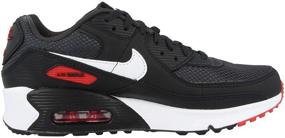 img 2 attached to Nike Youth Leather Black Trainers Boys' Shoes for Outdoor