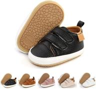 👟 outdoor apparel & accessories: infant sneakers for baby girls - rubber toddler shoes logo