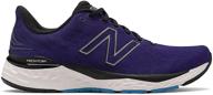 новые кроссовки new balance running 880v11 фиолетовые логотип