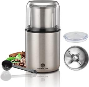 img 4 attached to 💫 Dr Mills DM-7452 Electric Dried Spice and Coffee Grinder: Detachable Cup, Dishwasher-safe, SUS304 Stainless Steel Blades