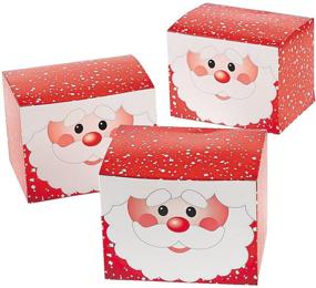 img 1 attached to 🎅 Delightful SANTA GIFT BOX - 12 Piece Party Supplies at Your Fingertips