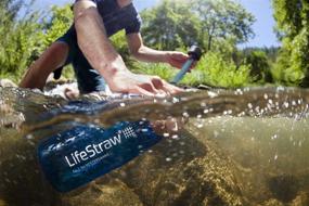 img 2 attached to LifeStraw Go Water Filter Bottle: The Ultimate 2-Stage Solution for Hiking, Backpacking, and Travel