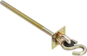 img 1 attached to Yellow Chromate Swing Hook Kits, 2 Pack - National Hardware N264-077 V2039