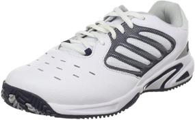 img 4 attached to 👟 Stylish and Durable Wilson Tour Vision Jr Electric Girls' Athletic Shoes: Designed for Performance