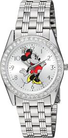 img 4 attached to Браслет Disney Minnie из нержавеющей стали W002761