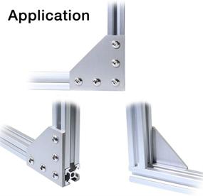 img 2 attached to 🔧 Enhance Industrial Applications with KOOTANS Bracket Connection Aluminum Profile Hardware