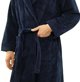 img 1 attached to 🛀 HAVLULAND Turkish Bathrobe Nightwear Housecoats