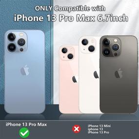 img 3 attached to 360° защитный чехол с встроенным защитным экраном для iPhone 13 Pro Max - Redpepper, чехол с защитой от царапин и ударов