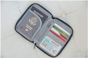img 1 attached to Travelon Blocking Passport Wallet Ocean