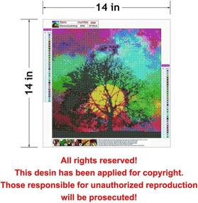 img 3 attached to Эксклюзивный набор для вышивания бриллиантами 5D для идеального украшения стен дома - магазин Nеасyth