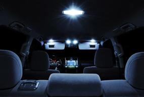 img 1 attached to ✨ Обновите ваш Acura MDX 2007-2013 с помощью комплекта XtremeVision Interior LED (13 штук) - холодные белые огни + инструмент для легкой установки.