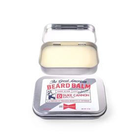 img 2 attached to 🧔 Duke Cannon Supply Co. Great American Beard Balm (Cedarwood Scent) - Made with Budweiser | Paraben-Free, Dye-Free | 1.1oz Net Wt.