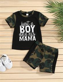 img 3 attached to 👕 CrazyMe Clothes Toddler Outfits T-Shirt for Boys - Clothing