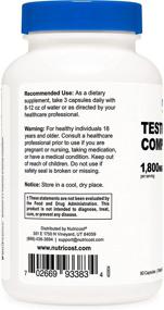img 2 attached to 💪 Boost Performance Testosterone Complex - High Potency 1950mg (90 Capsules)