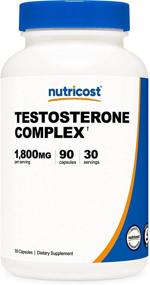 img 4 attached to 💪 Boost Performance Testosterone Complex - High Potency 1950mg (90 Capsules)