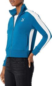 img 2 attached to PUMA Womens Classics Jacket Burgundy Sports & Fitness