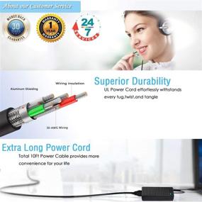 img 2 attached to 💡 Зарядное устройство для ноутбука Dell 9560: эффективный источник питания 130 Вт для повышенной производительности