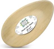 chic leaf platter: eco-friendly disposable bamboo food service solutions & supplies логотип