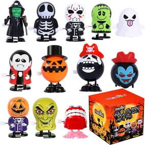 img 4 attached to 🎃 Spooky Max Fun Halloween Assortment: Unleash the Thrill with Wind-Up Surprises!