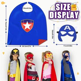 img 2 attached to 🦸 Dodosky Superhero Birthday Halloween Toys