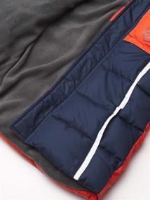 img 1 attached to 🧥 IXtreme Boys Colorblock Puffer Navy Jacket - Premium Boys' Clothing at its Finest