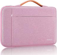 👜 ferkurn 11.6 inch chromebook case - laptop sleeve compatible with macbook air, ipad pro, elitebook, samsung - protective, waterproof, cute pink chromebook sleeve with handle for kids, girls, boys - 11-12 inch logo