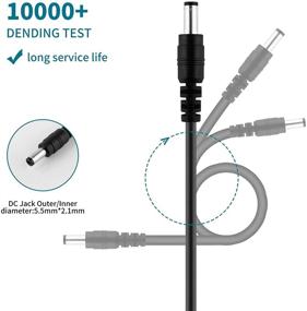 img 2 attached to Onite 10PCS Laptop DC Power Adapter Kits: USB C to DC 5.5x2.1mm Cable for HP, Dell, Lenovo, Acer, Samsung, Asus, Toshiba, Sony - Power Supply Plug Jack Sets (10+1) - Adapter Not Included