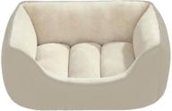 🐾 comfortable reversible suede cuddler bed for dogs, cats, and pets by beatrice home fashions logo