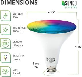 img 2 attached to 🌞 Sunco Lighting Assistant with Color Changing Compatibility