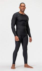 img 3 attached to 👕 Pack of 2-3 Men's Athletic Long Sleeve Compression Shirts for DevOps