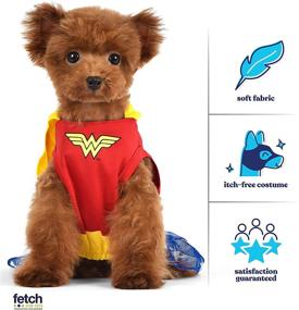 img 2 attached to DC Comics Superhero Halloween Costumes Dogs for Apparel & Accessories