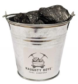 img 1 attached to 🔥 Anthracite Coal Bucket by the Naughty Boys Coal Company