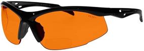 img 4 attached to 👓 Bifocal Safety Glasses SB 9000 in Eye-Catching Orange Shade