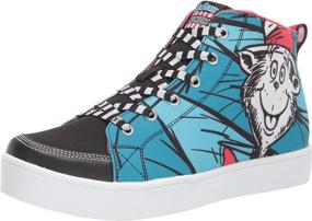 img 4 attached to Skechers DURATRONZ Seuss World Sneaker: Vibrant Multicolor Shoes for Little Boys