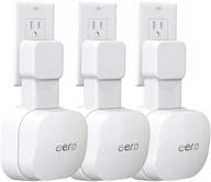 wall mount for eero 6 dual-band mesh wi-fi 6 system - space-saving, 🔧 no wires, easily moveable outlet holder (3-pack) - not compatible with eero pro 6 logo