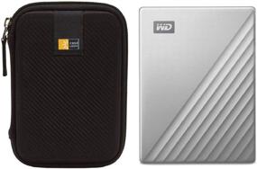 img 4 attached to 💽 2TB My Passport Ultra USB 3.0 Type-C External Hard Drive for Mac (Silver) + Case by WD