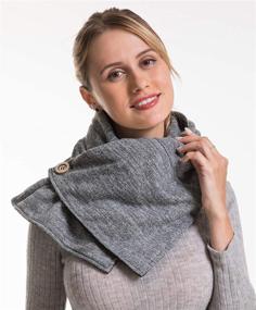 img 3 attached to Travel Pocket Women Infinity Scarf Women's Accessories