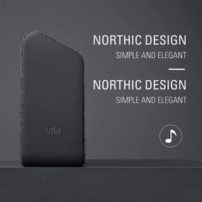 img 1 attached to 🔊 Vifa Stockholm 2.0 Беспроводная акустическая панель Bluetooth: Нордический дизайн, аудиофильская акустическая система высшего класса, беспроводная и умная многофункциональная система для нескольких комнат (Сланцево-черный)