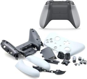 img 3 attached to 🎮 Enhance Your Xbox One Controller with Deal4GO Full Housing Shell Kit - Grey/Green