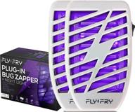 🪰 flyfry indoor bug zapper: plug-in electronic mosquito trap with uv electric killer - pack of 2 logo